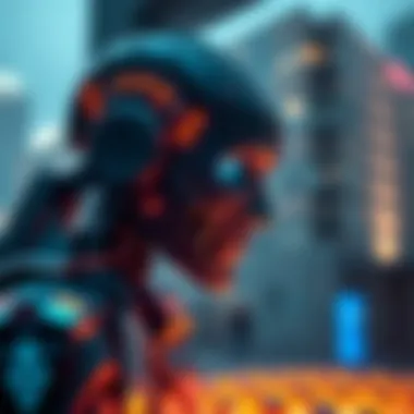 Visualizing the AI and blockchain integration