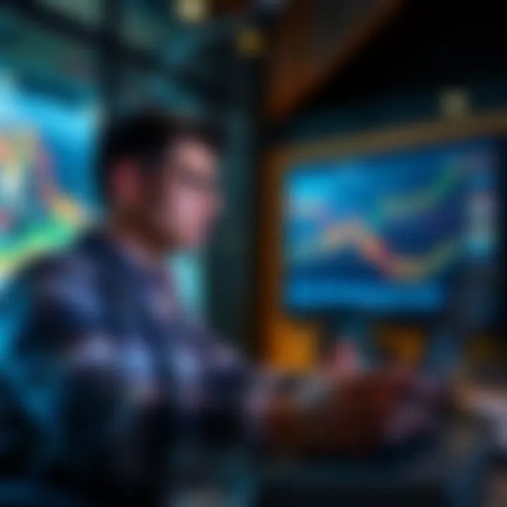 Analyzing market trends with stochastic indicators