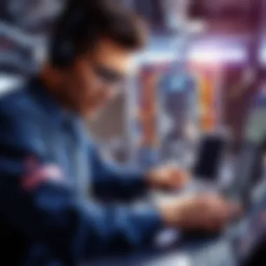 Blockchain application development process