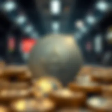 Digital representation of ARKM coin showcasing its unique features