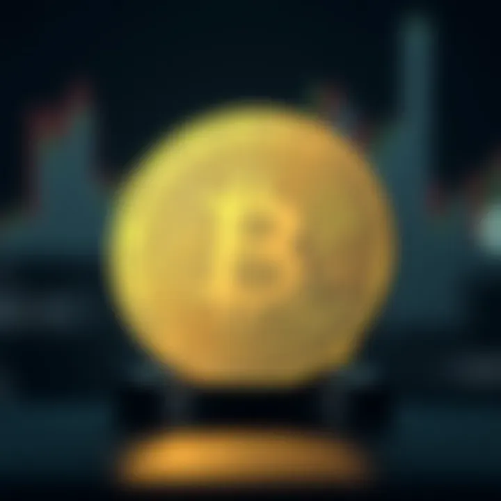 Graph illustrating the structure of a cryptocurrency system