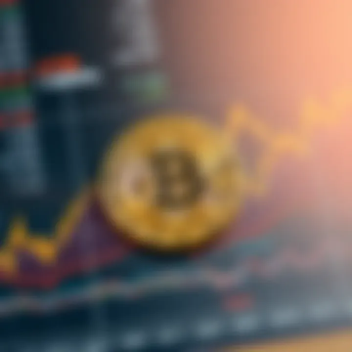 Graph showing economic impact of Bitcoin on global markets