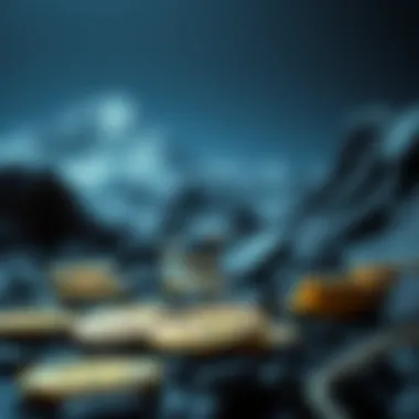 Visualization of potential future scenarios for Bitcoin investment