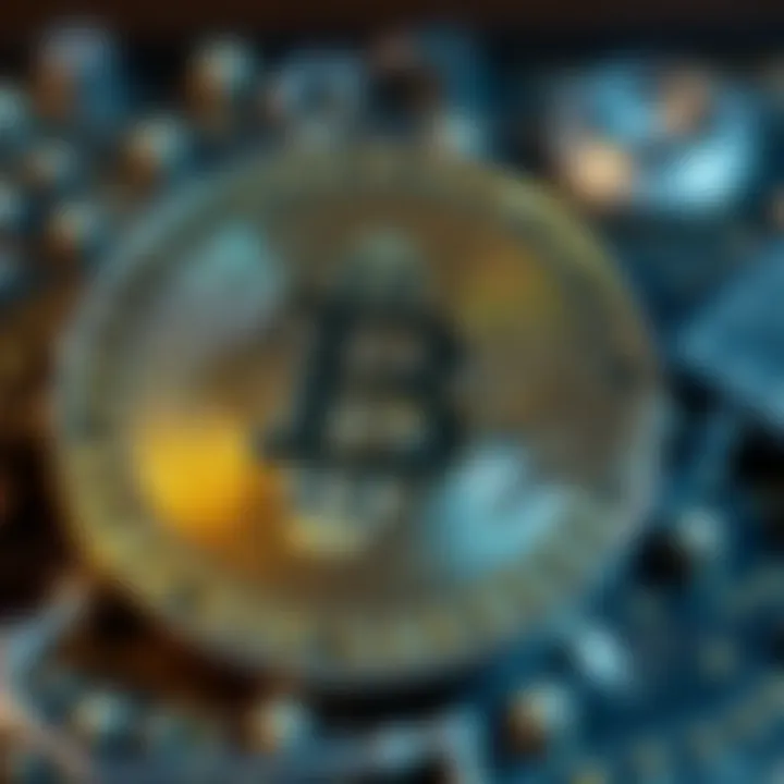 A diagram showcasing the technical characteristics of Bitcoin SV.