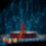 Visual representation of decentralized finance