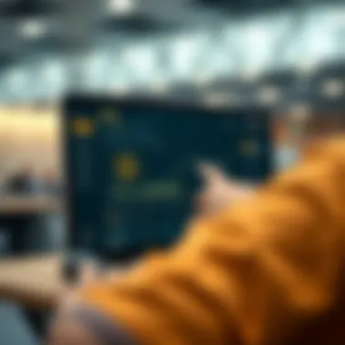 Exploring the Bitget Launchpad Interface An overview of the Bitget Launchpad interface showcasing user interaction