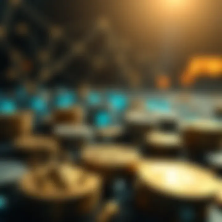 Ecosystem of blockchain coins and tokens