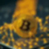 Conceptual representation of blockchain technology