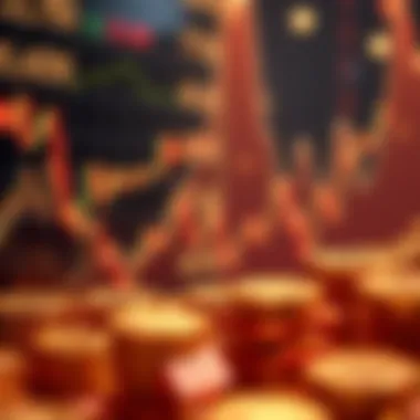 Visualization of market dynamics and cryptocurrency analysis