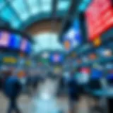 CBOE trading floor showcasing market activity