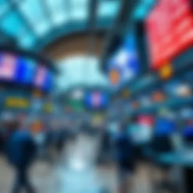 CBOE trading floor showcasing market activity