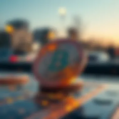 Infographic illustrating the blockchain technology utilized by Celsius