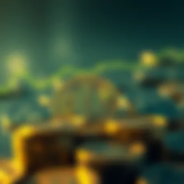 Visual representation of cryptocurrency market capitalization