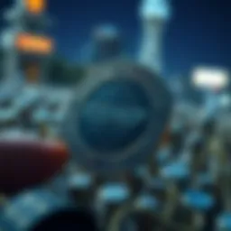 Visual representation of COMP coin in the DeFi ecosystem