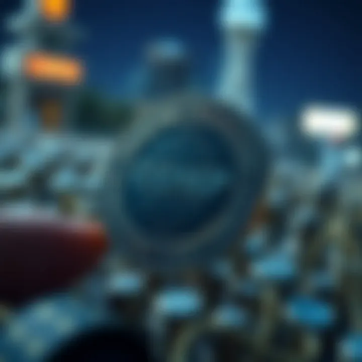 Visual representation of COMP coin in the DeFi ecosystem