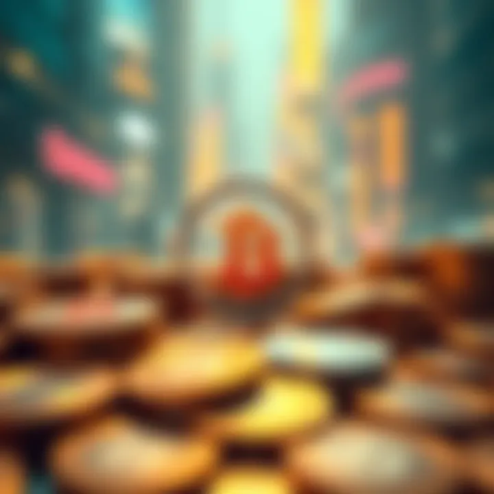 The Future of Digital Finance with Coti Illustration depicting the future of digital finance with Coti