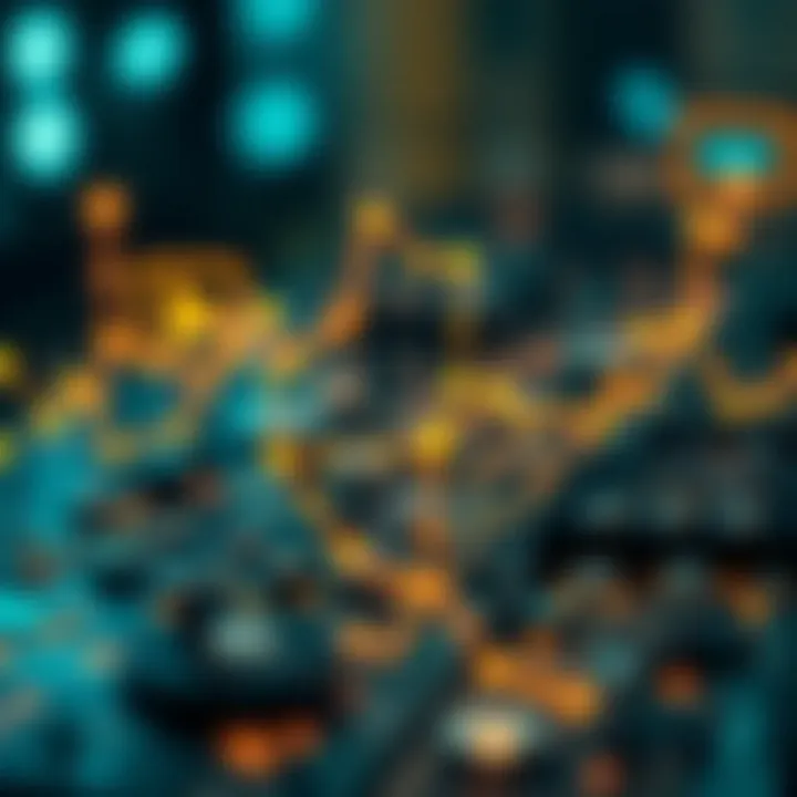 Understanding Blockchain Technology An abstract visual of blockchain technology