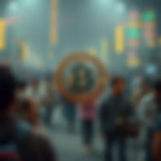 Exploring Community Dynamics in Cryptocurrency Visual representation of cryptocurrency community dynamics