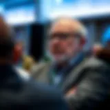 Fred Ersham speaking at a cryptocurrency conference