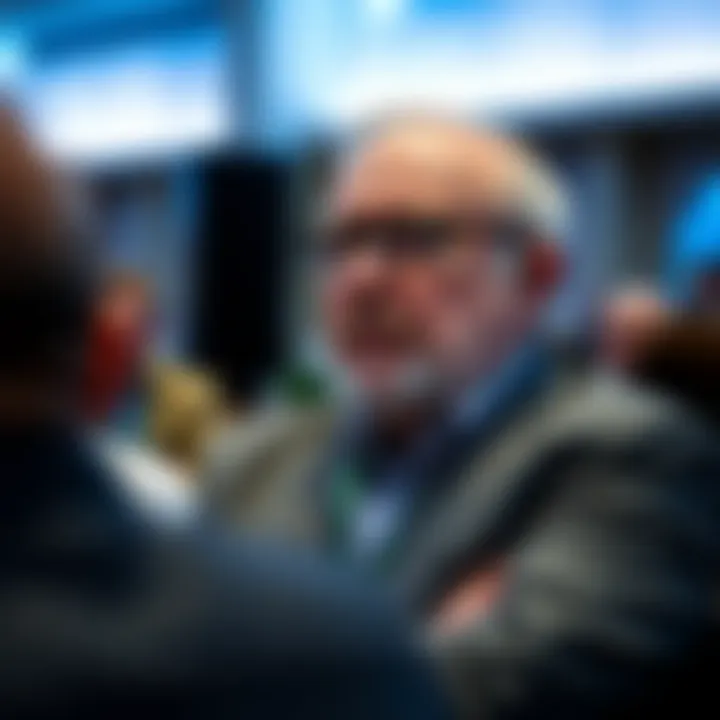 Fred Ersham at Conference Fred Ersham speaking at a cryptocurrency conference