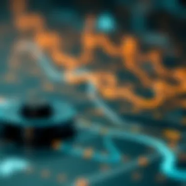 Illustration of blockchain technology evolution