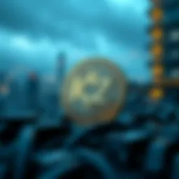 Visual representation of ICZ coin's market growth