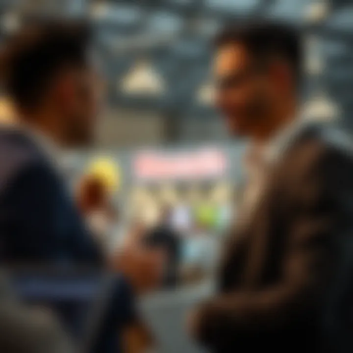 Illustration of investor interaction