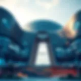 Innovative blockchain architecture showcasing Klaytn's unique design