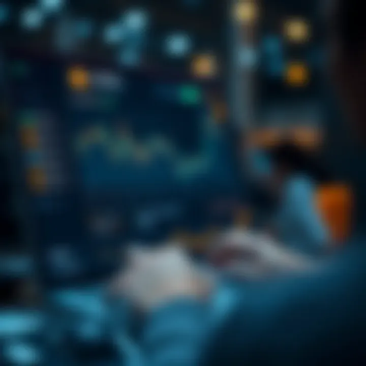 Exploring Koyfin's User Interface User interface showcasing Koyfin's cryptocurrency trends