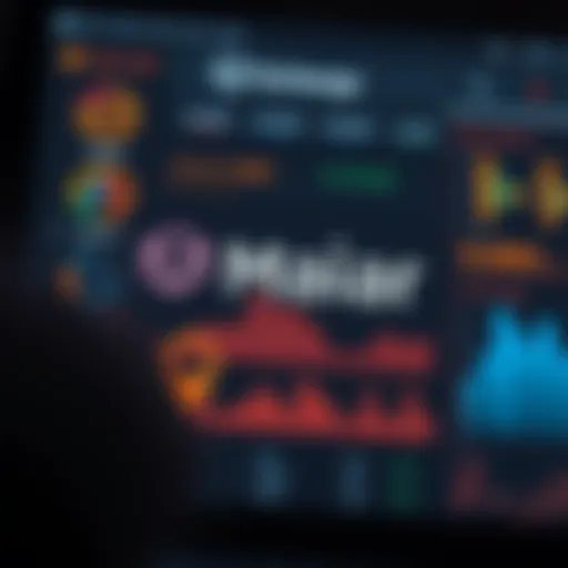 A visual representation of the Maiar Exchange platform interface