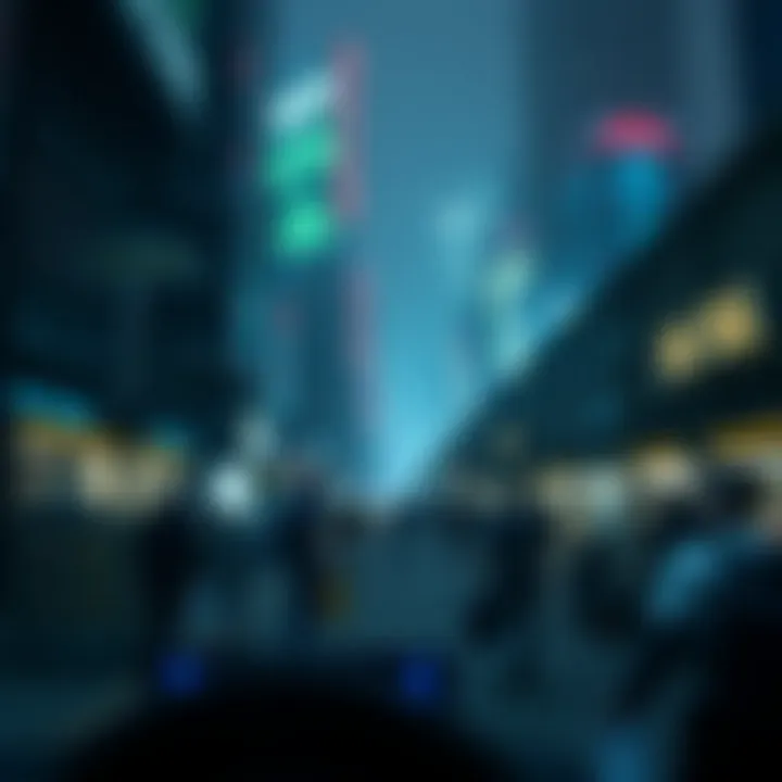 Visual depiction of market volatility influenced by Fat Tail events