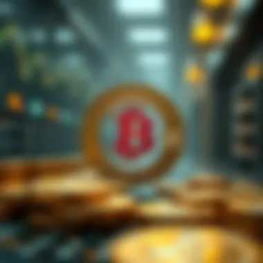 Conceptual representation of Meta Trade in cryptocurrency