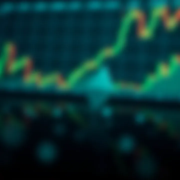 Monero cryptocurrency symbol and chart analysis