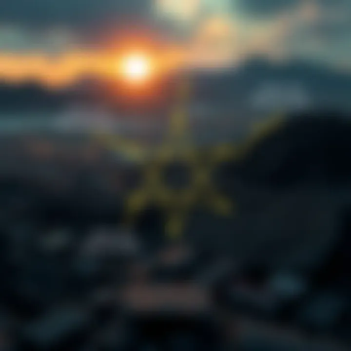 Detailed breakdown of a Morning Star pattern with annotations