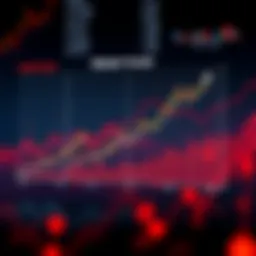 Graph illustrating market trends post-cryptocurrency launch