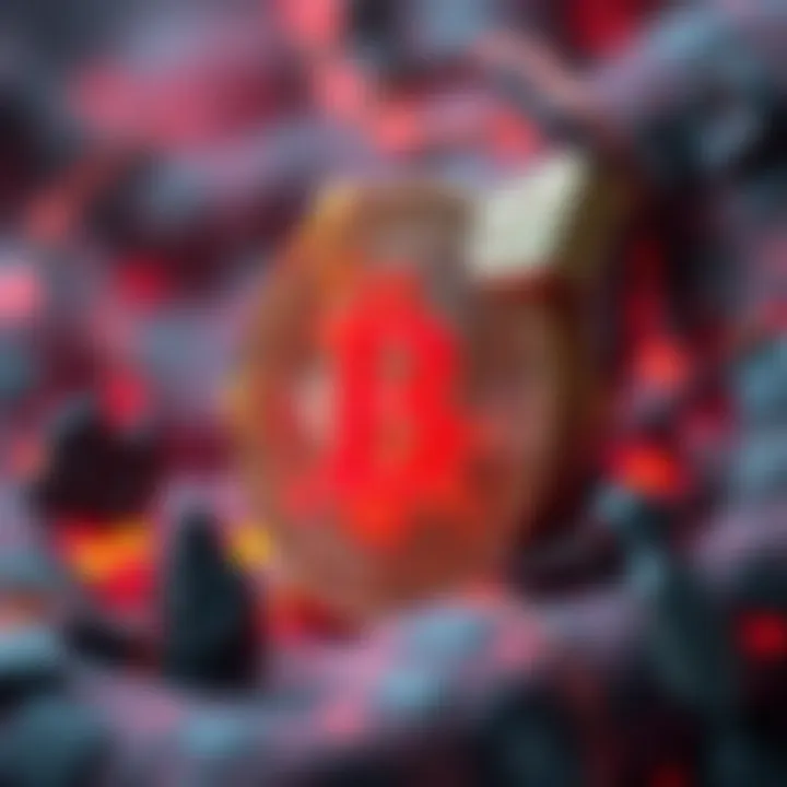 The Role of Blockchain in NFTs Artistic illustration of blockchain technology