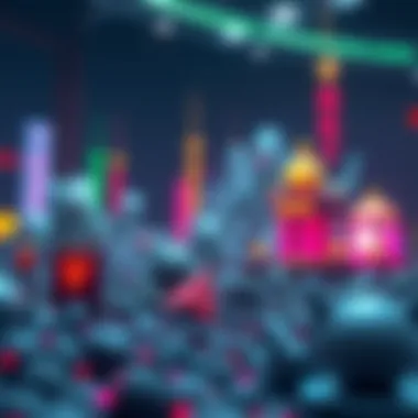 Artistic representation of NFTs in the digital art world