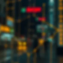 Conceptual illustration of blockchain transparency