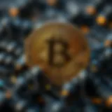 Decentralized Blockchain Technology An abstract representation of decentralized blockchain technology