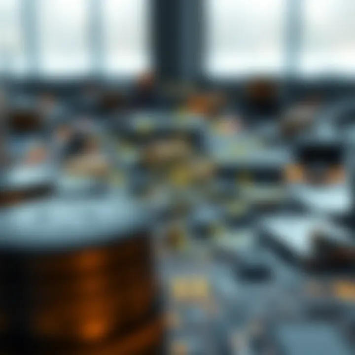 Diagram showcasing real-world applications of sharding