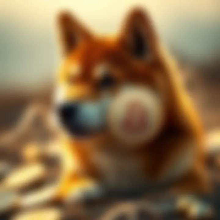 Visualization of different investment scenarios for Shiba Inu Coin