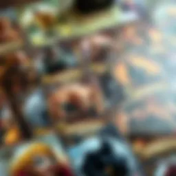 A strategic card layout showcasing unique Splinterlands characters