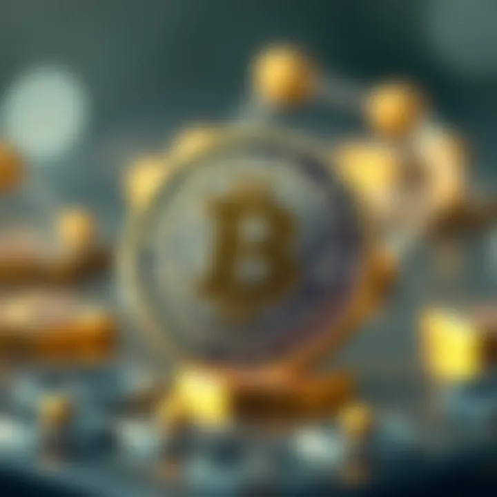 Blockchain Innovation Visualized Conceptual representation of blockchain innovation