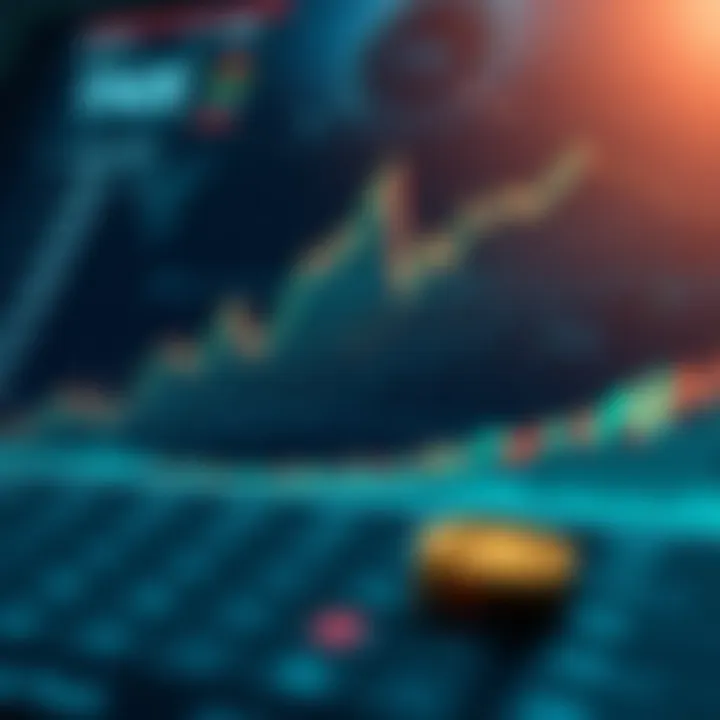 Market analysis chart showcasing THX coin performance