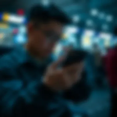 Enhancing Cryptocurrency Consumption via Mobile Extensions User engaging with cryptocurrency content through an extension