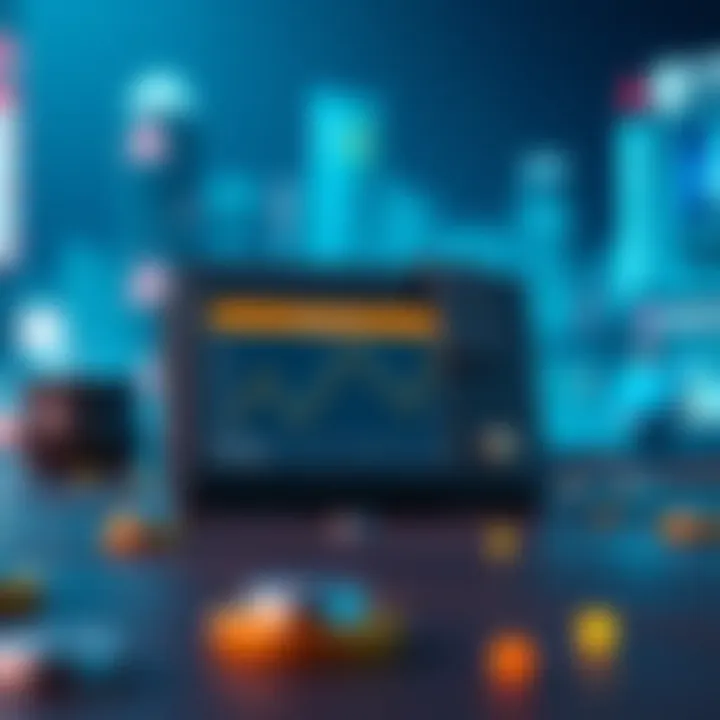 Illustration of wallet tracker features and functionalities