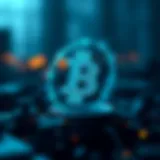 A visual representation of blockchain technology in action