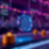 Conceptual representation of blockchain technology