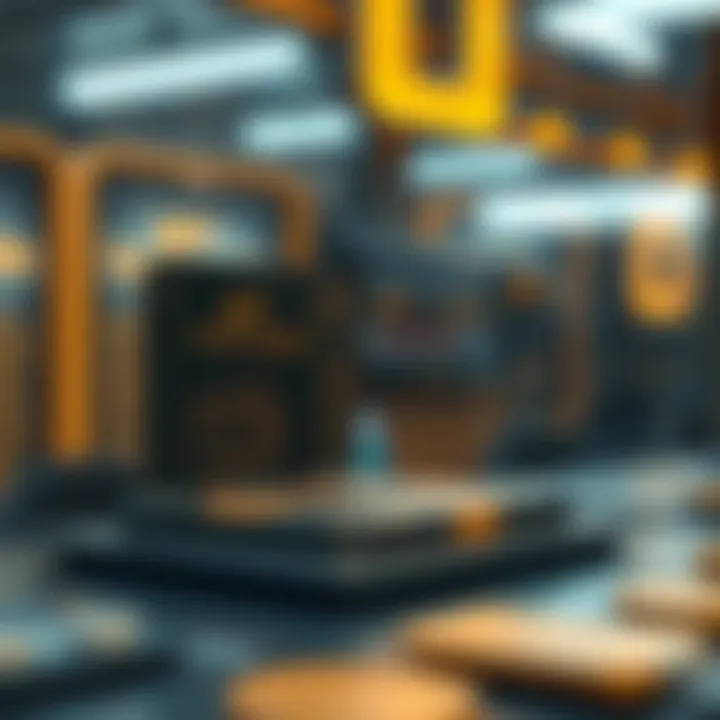 Conceptual representation of NFT technology