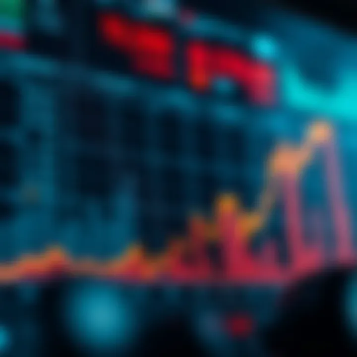 Graph illustrating cryptocurrency investment trends